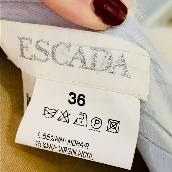 🆕 NWT VINTAGE ESCADA BRUSHED MOHAIR MIDI/MAXI SKIRTS - Picture 6 of 16
